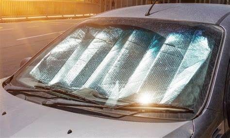 Car Shade Silver