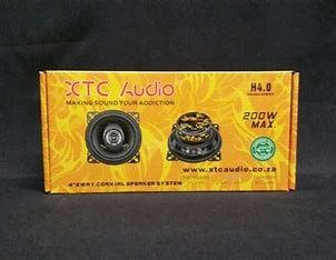 Xtc 4 Inch 200W Speakers
