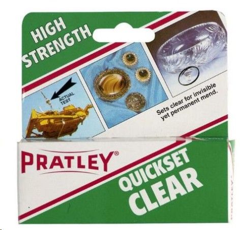 Pratley Quickset Clear 36Ml
