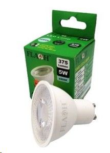 Flash Led Gu10 Smd 4W 6000K