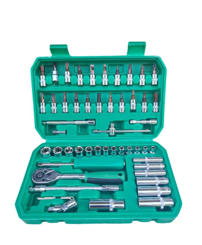 Cr-V Socket Set 53 Piece