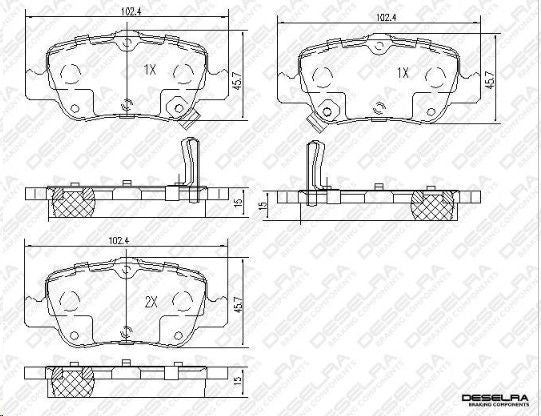 Brake Pads Rr