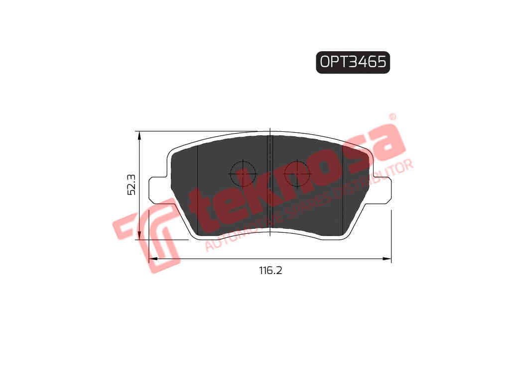 Brake Components Brake Pads OPT3465