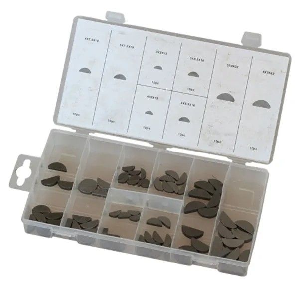 Woodruff Key 80Pc Ass