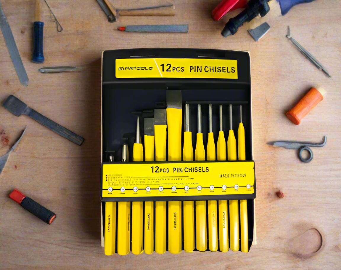 Pin Chisels 12Pc