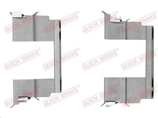 Brake Pads Rattle Blades