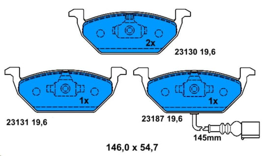 Brake Pads Ate