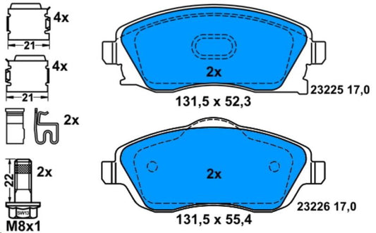 Brake Pads Fr