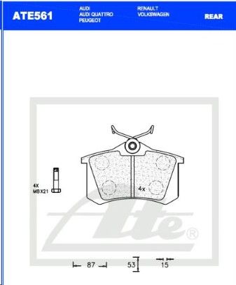 Brake Pads Rr