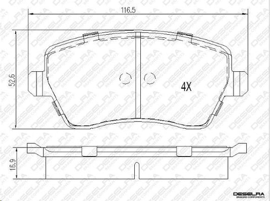 Brake Pads Fr
