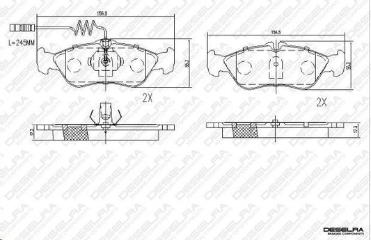 Brake Pads Rr