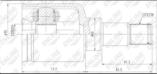 Cv Joint Inner Enline