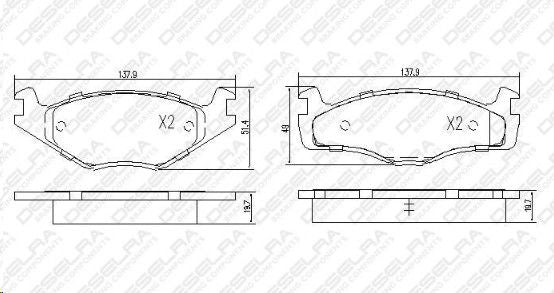 Brake Pads Fr