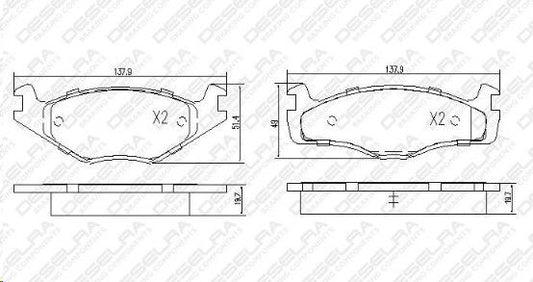 Brake Pads Fr