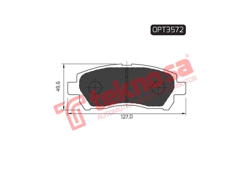 Brake Components Brake Pads OPT3572