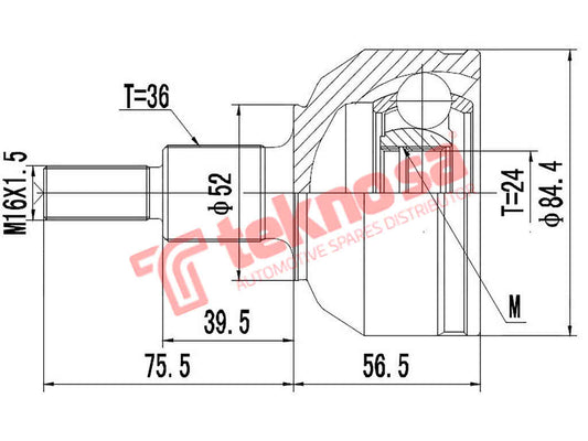 Wheel Drive Outer Cv Joint VW3010